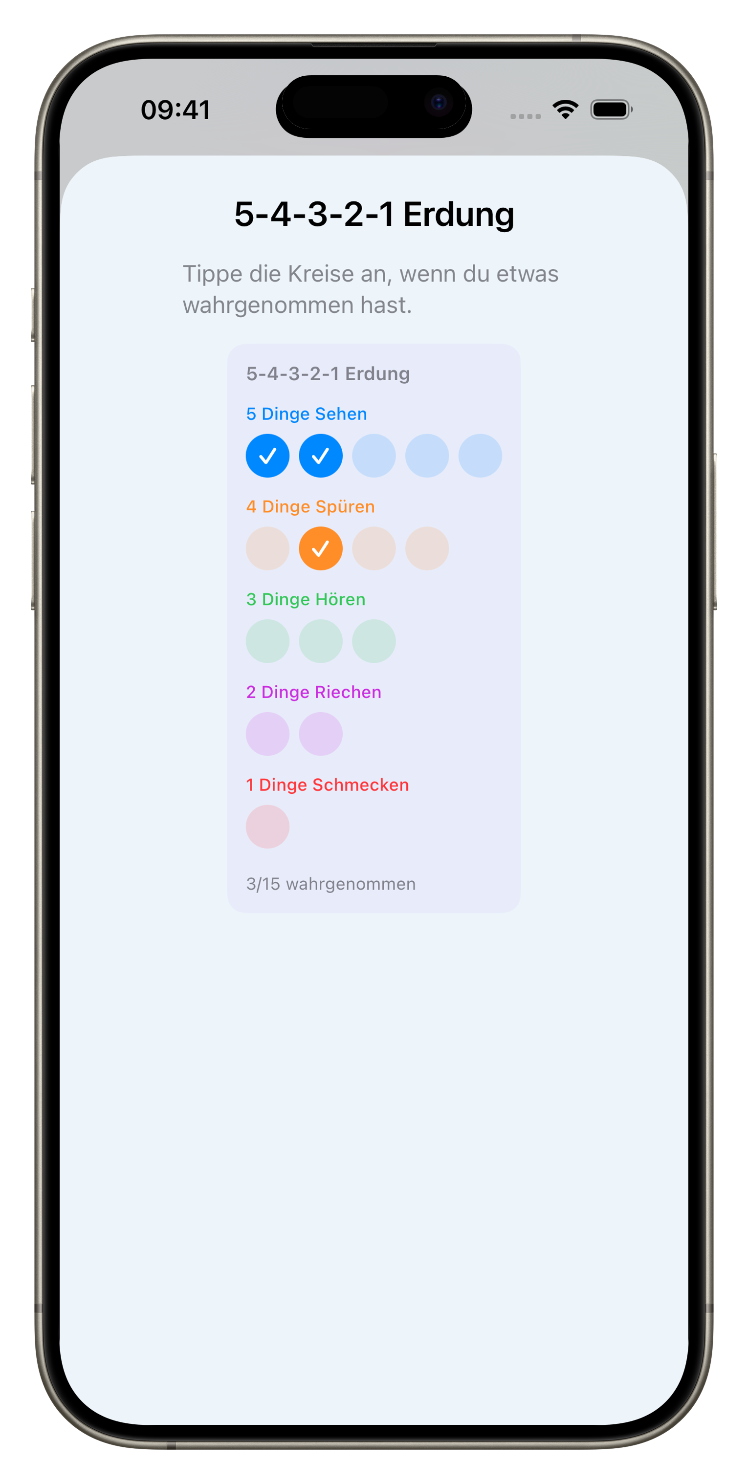 Emplore App: Emotionsregulation